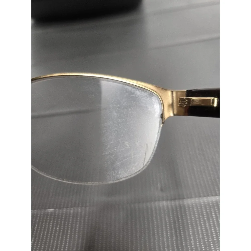 VERSACE MOD.1222 1344 Italy Dark Brown/Tortoise Eyeglasses Frame 53-17-140